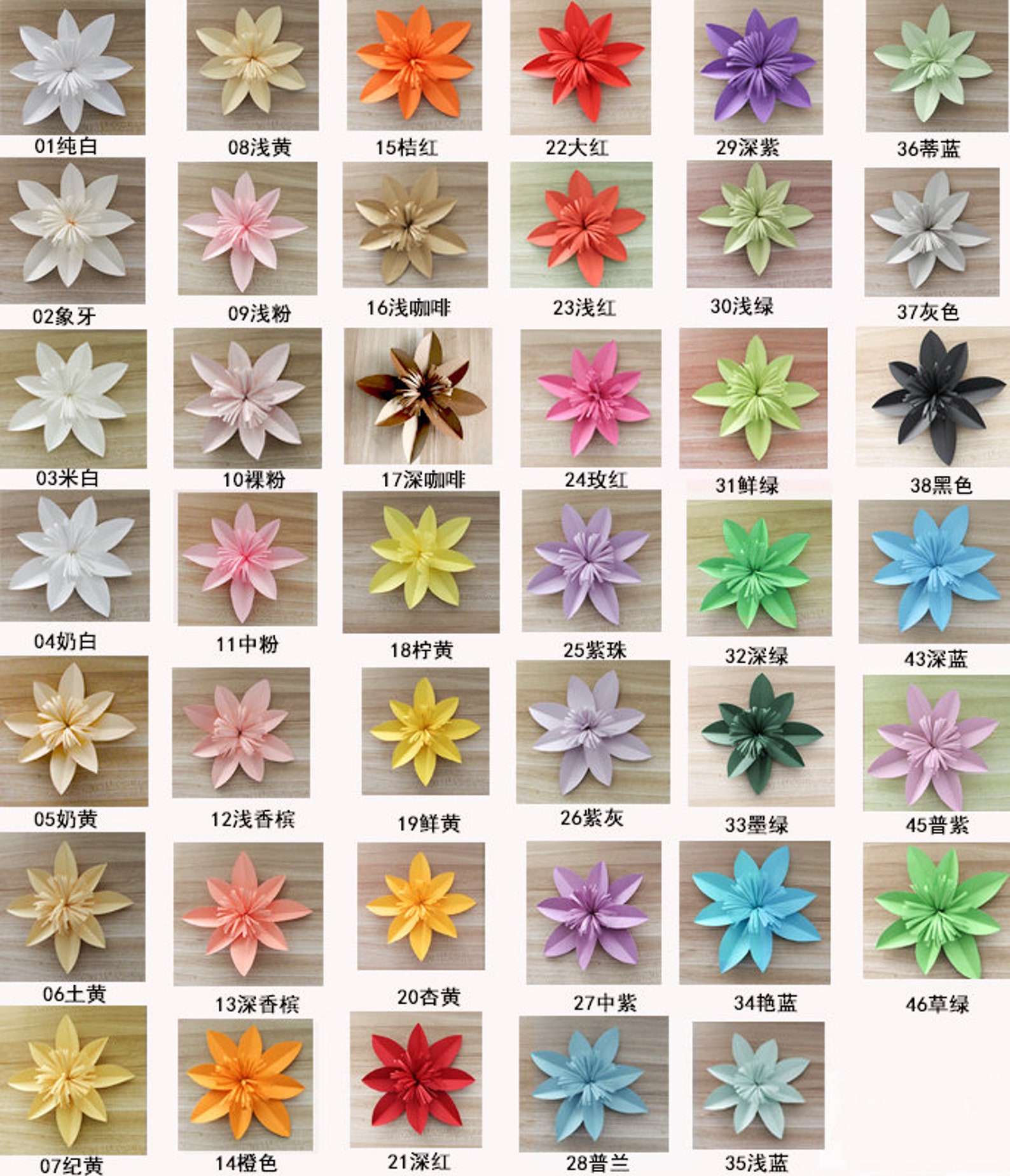 3D Paper Flower Wall Art Photo Backdrop Set Flower Wall | Etsy