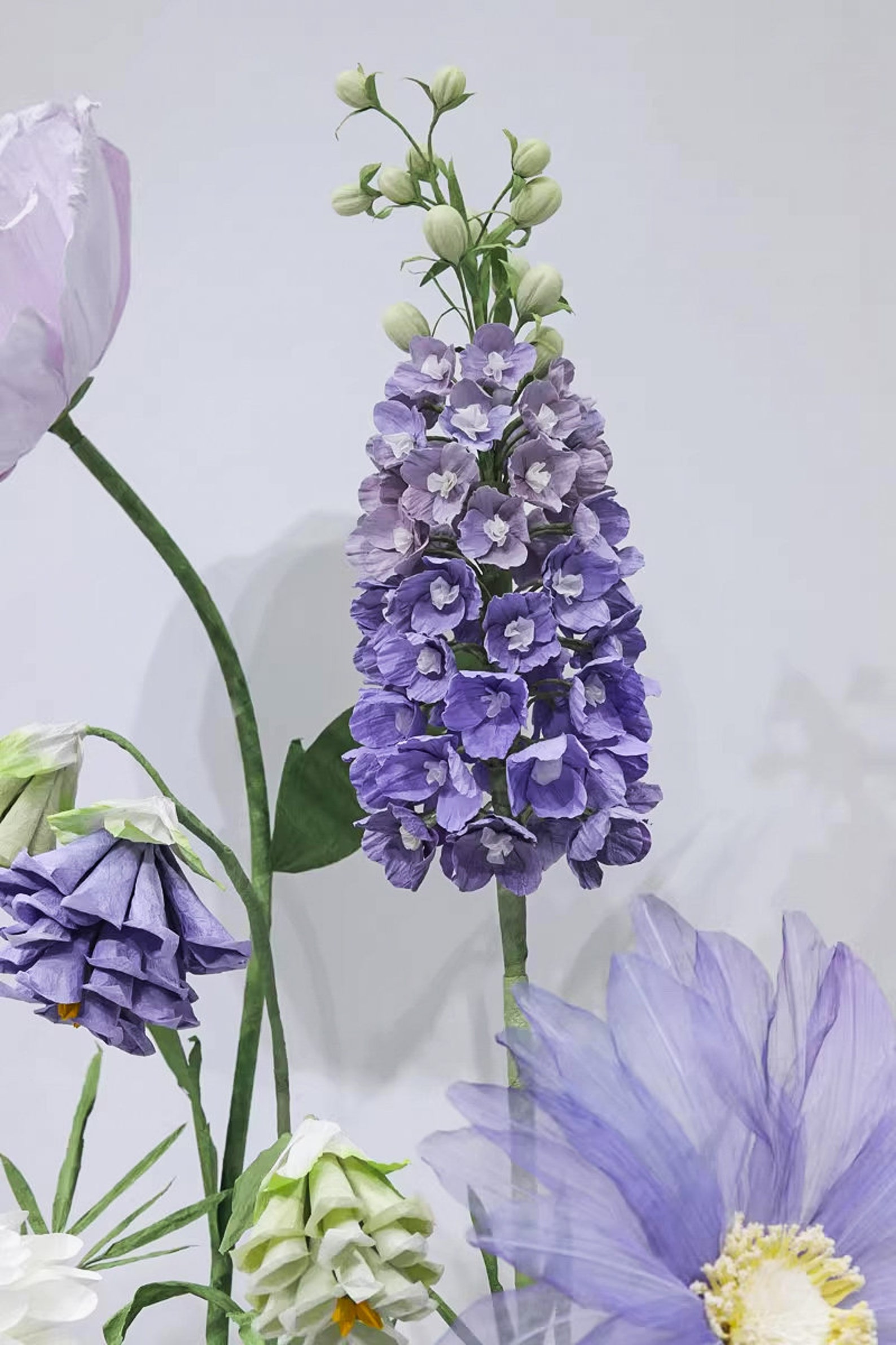 Royal Lavender Splendor Handcrafted Flower Set- Event/party/wedding ...