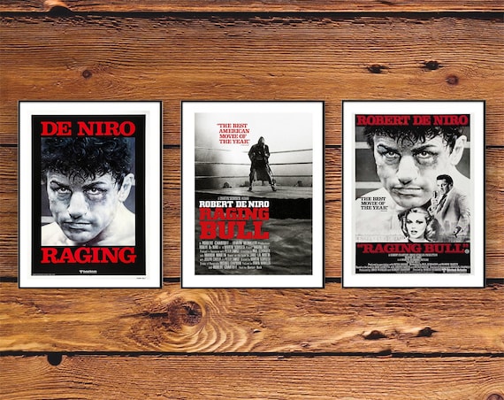 RAGING BULL Movie PHOTO Print POSTER Textless Film Art Robert De Niro Scorsese 1