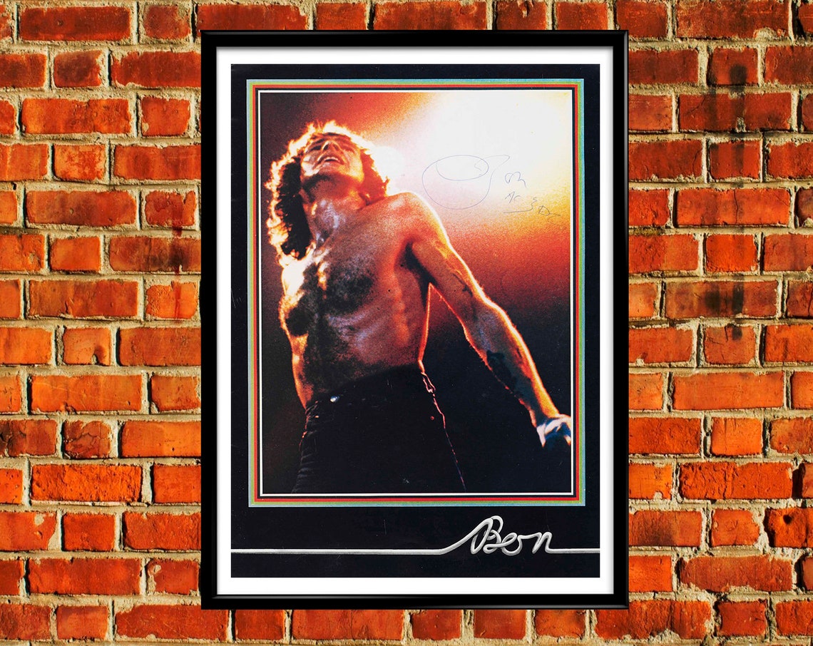 Ac Dc Music Posters Original AC/DC Posters Download Music | Etsy
