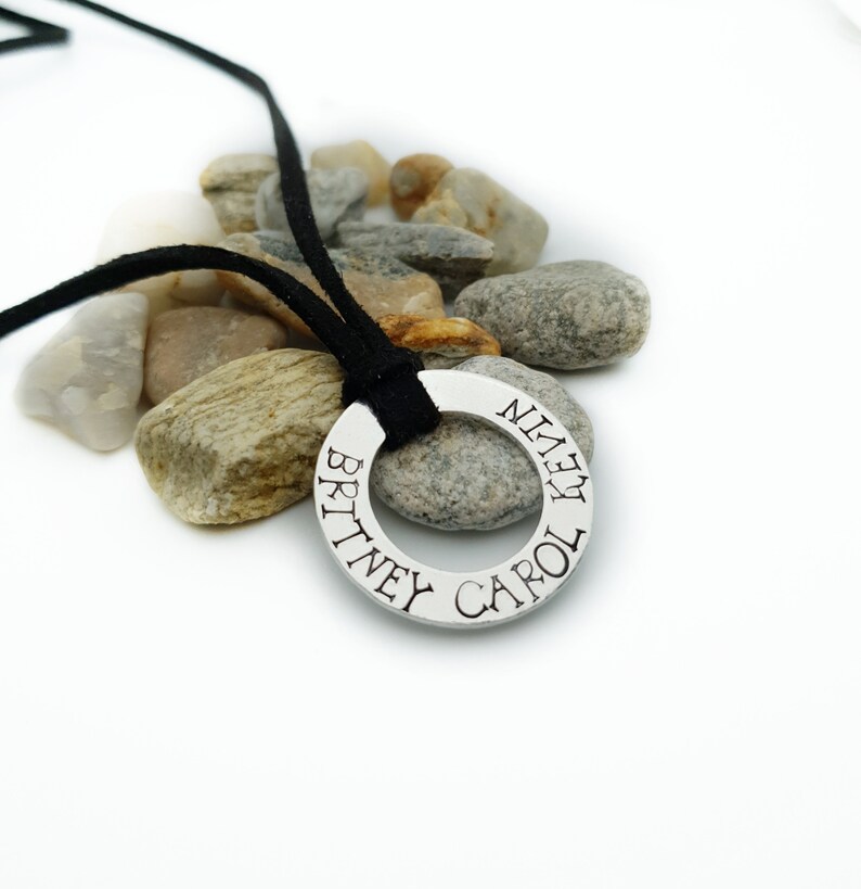 Sliding Knot Necklace Adjustable Cord Leather Necklace Etsy