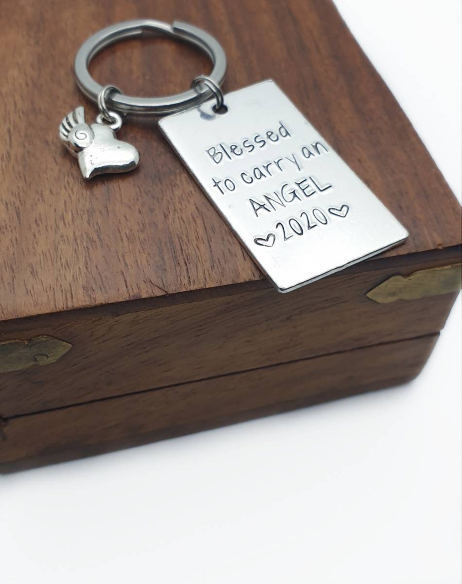 Keychain for child passed away Gift for someone that lost a Etsy