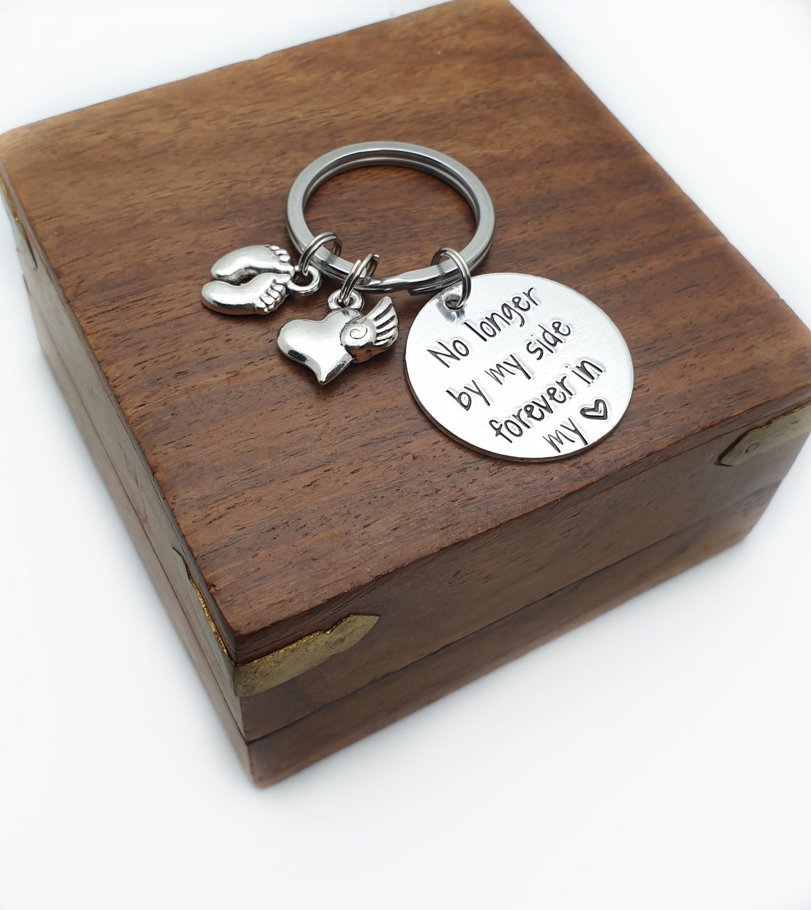 Keychain for child passed away Gift for someone that lost a Etsy