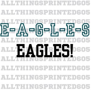 E-A-G-L-E-S Eagles-svg-bestand