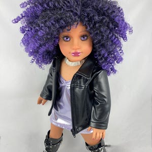Custom doll wig  Wig 10-11 Head Size Made to Fit 18’’American Dolls