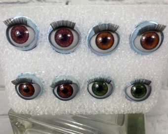 Custom Doll eyes Blinking open/close eyes multi pack 4 pack FOREST