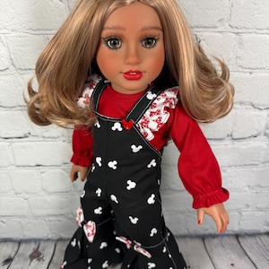 Custom doll wig  Wig 10-11 Head Size Made to Fit 18’’American Dolls