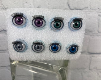 Custom Doll eyes Blinking open/close eyes multi pack 4 pack SILVER