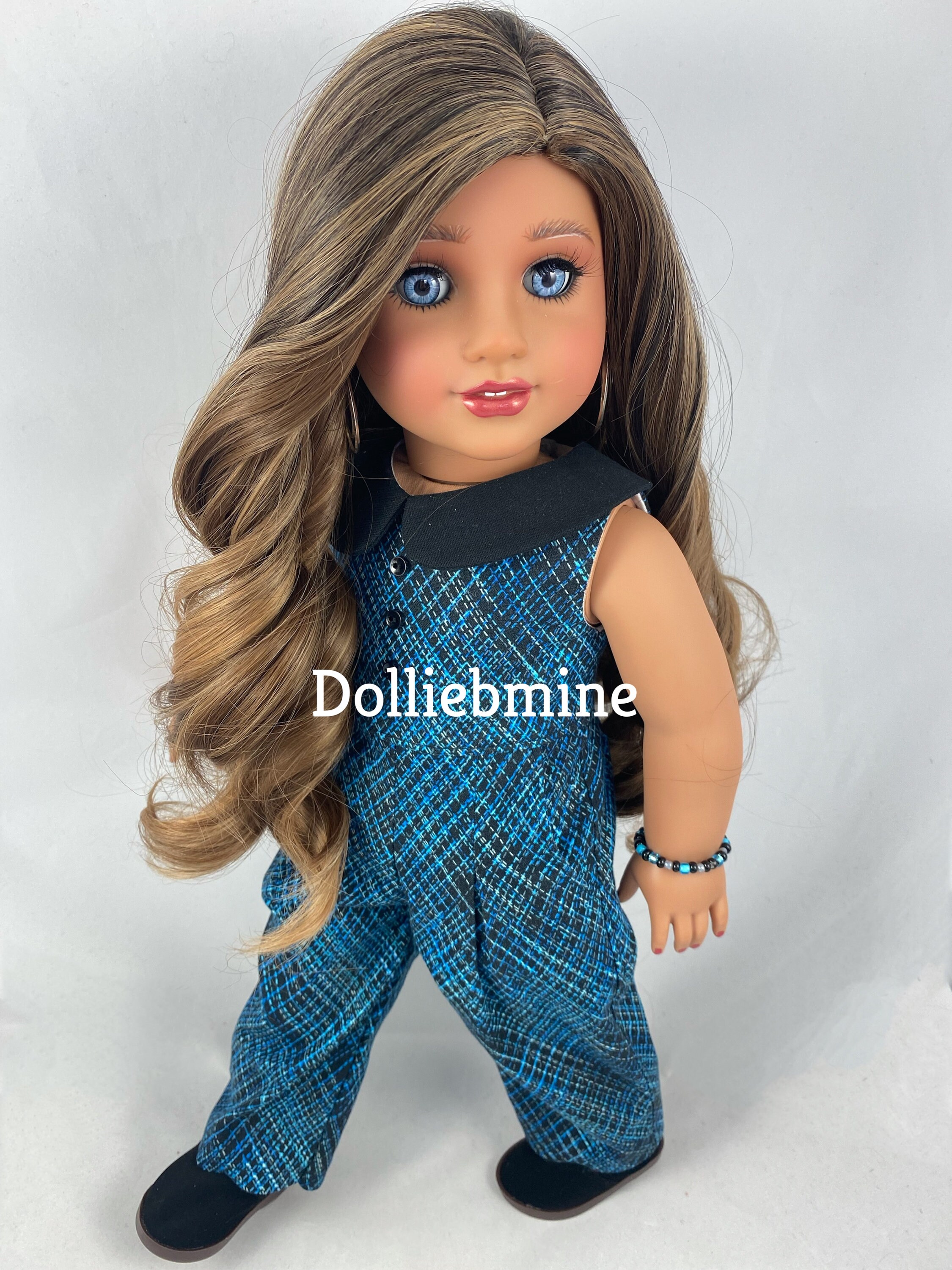 Custom American Girl Doll BLUE IVY Etsy