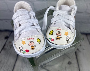 Custom Doll Shoes 18” doll Charlie Brown