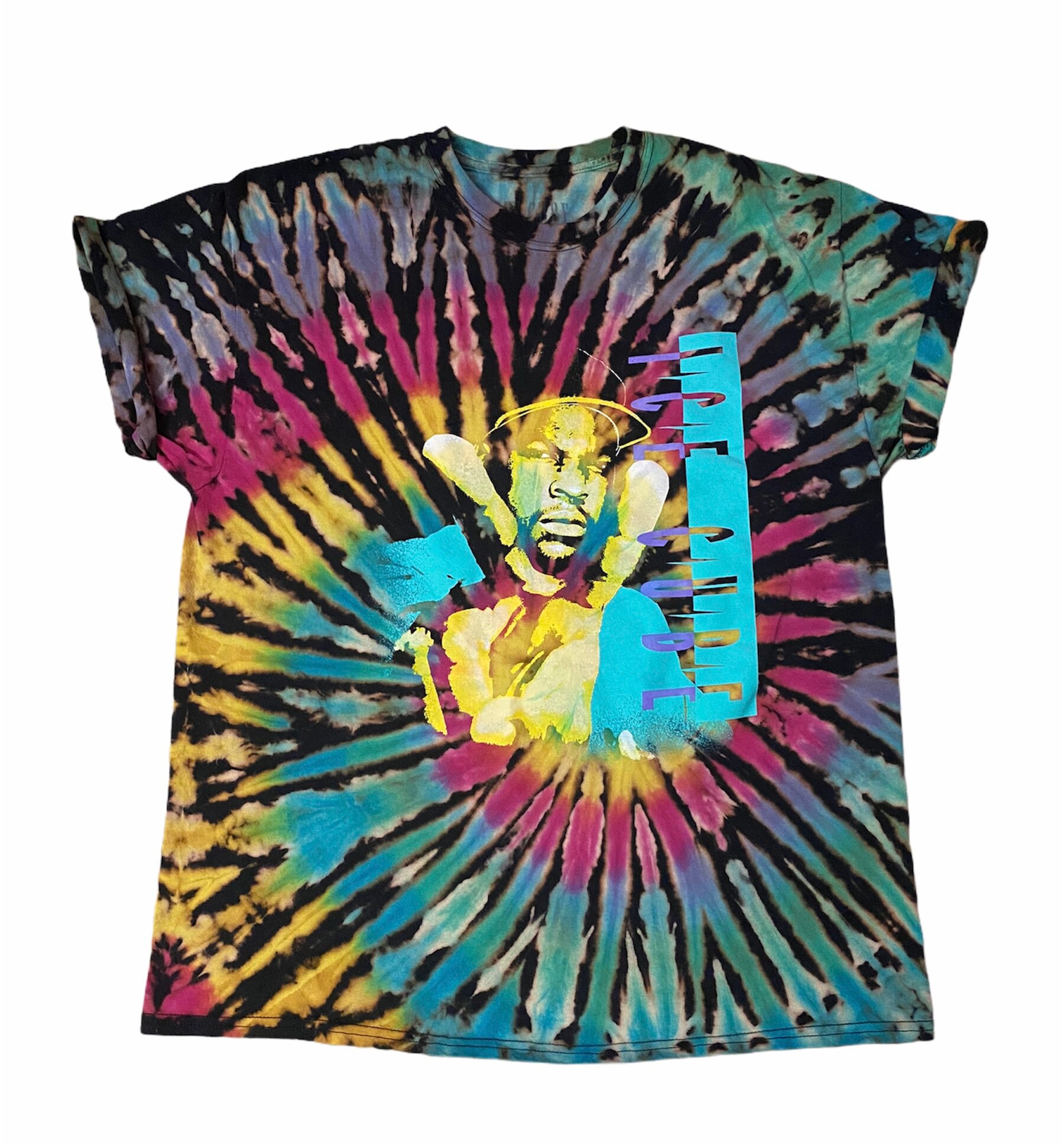 ice cube tie dye shirt