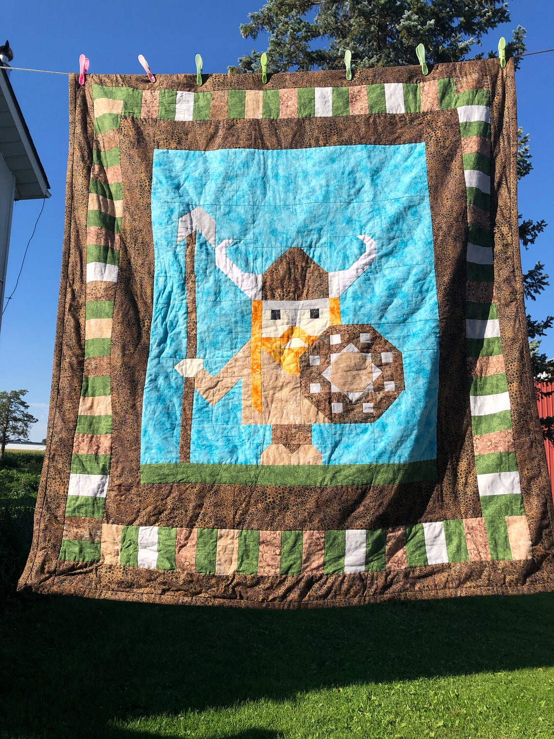 Viking Quilt Etsy