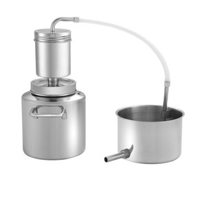 LETIME Hydrosol Distiller, Fresh Hydrosol Maker, Easy-to-use Portable Stainless Steel Steam Distillation for Herb Extraction