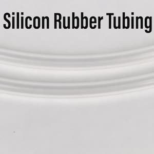 LeTime KD5 Hydrosol Maker Silicon Rubber Tubing Replacement, 1 Foot, 2 pieces