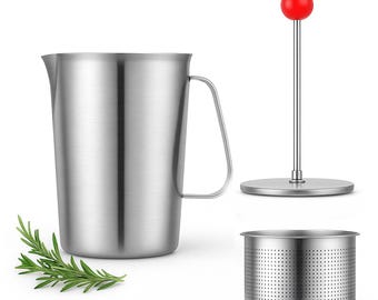 LETIME Multiuses Press, Tincture Press, Infused Oil Press, Tea Press, Decoction Press, Infused Honey Press