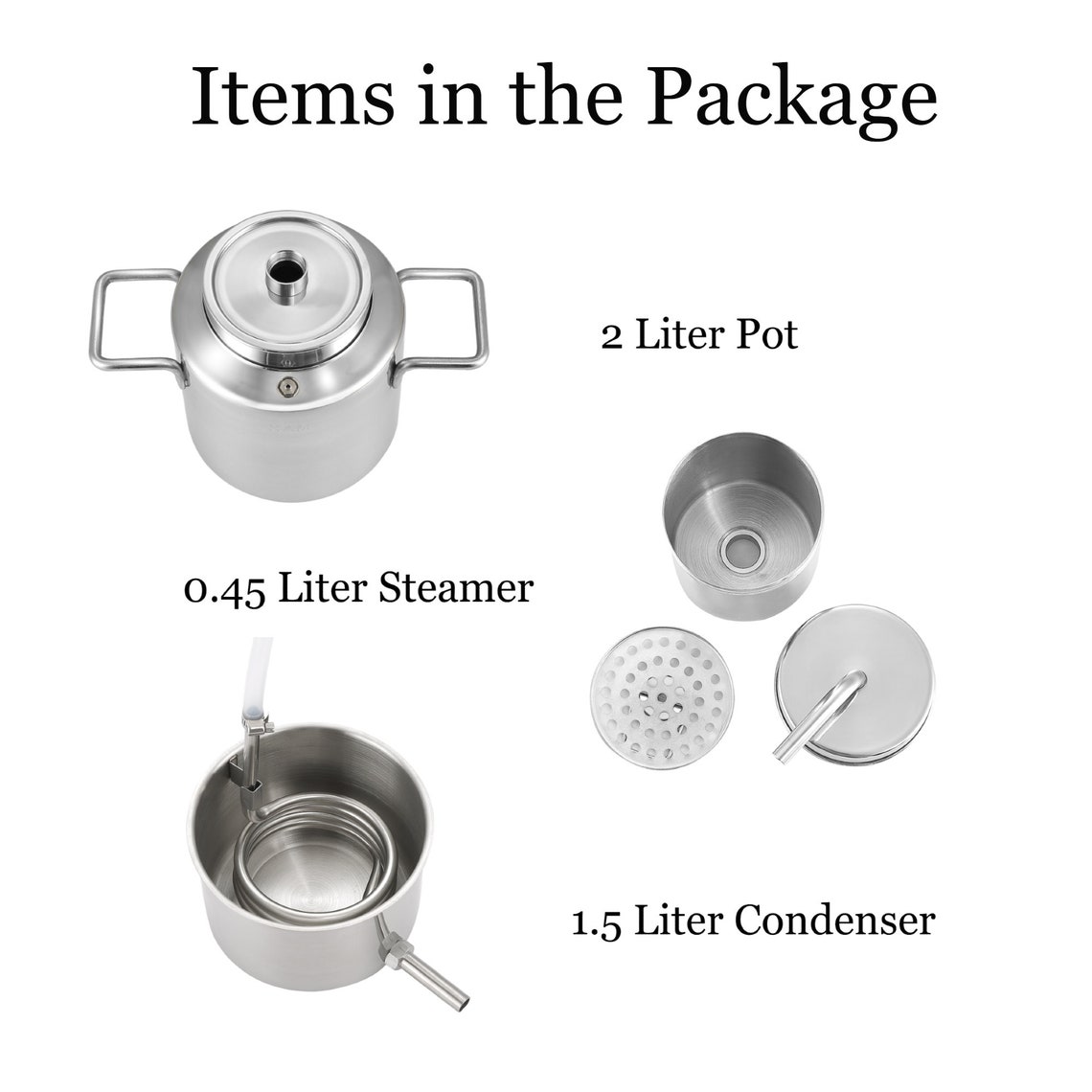 Upgraded LETIME Kettle Distiller KD5 Hydrosol Distiller Etsy