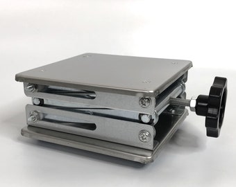 Stainless Steel Scissor Lifting Jack Platform, 6"x6"