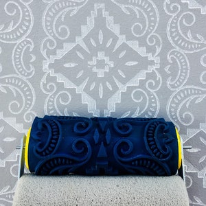 Paint rollerNo34,FRESH AIR, Pattern, Rubber decor roller, 15cm, patterned paint roller designs
