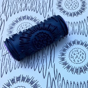 Rodillo de pintura No 84, KAILEN, decoración de pared 15cm, diseños de rodillos de pintura estampados