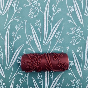 Set of Pine Cones Patterned Paint Roller, Leaf Pattern Paint Roller, Texture  Paint Roller Patterns, Decorative Paint Roller, Wall Decoration 