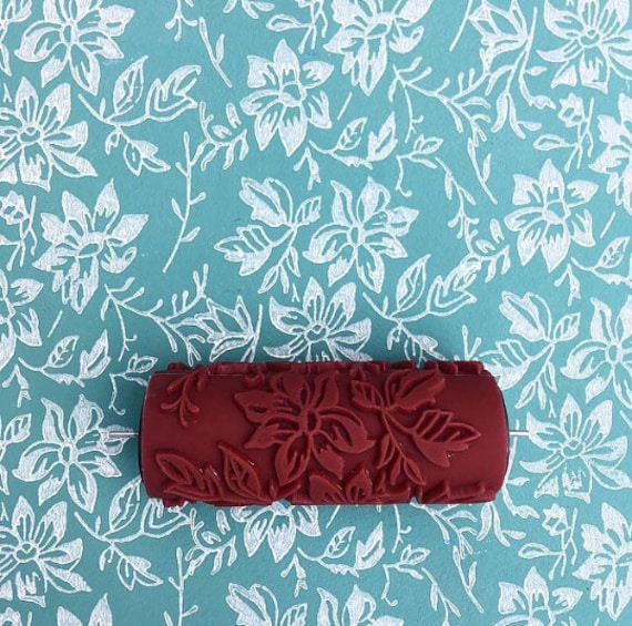 Pattern paint roller for wall decoration deals