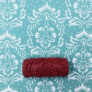 C9-Patterned paint roller, Wall decoration, house painting, pattern, paint roller, 15cm,patterned paint roller designs