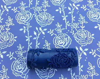 Flower roller paint deals