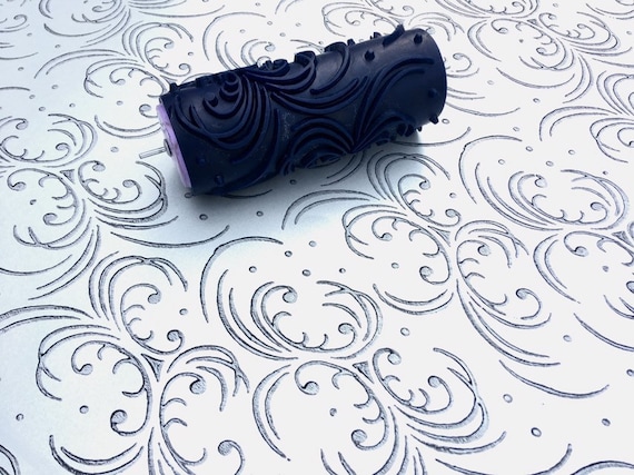 Pattern Paint Roller Decorative Roller Pattern Roller Wall Etsy