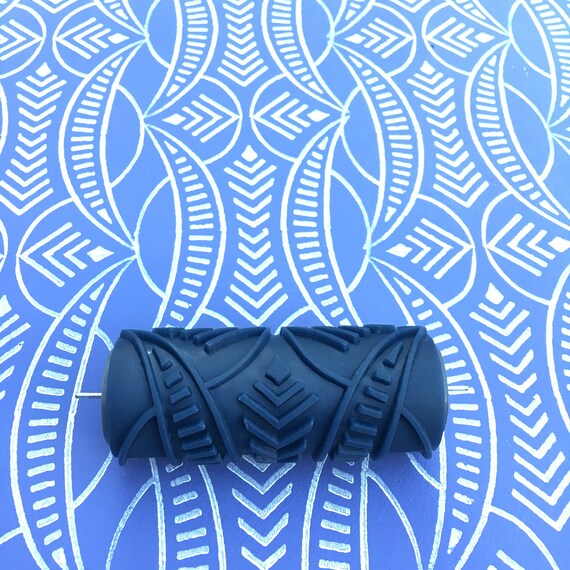 Pattern Paint Roller Pattern Roller Decorative Roller Wall Etsy
