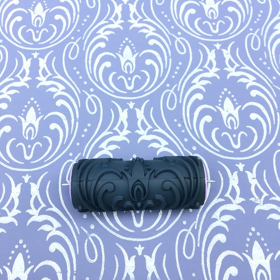 Pattern Paint Roller Pattern Decorative Roller Wall Decor Etsy