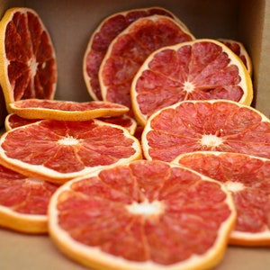 20 pc dried grapefruit slices decorative
