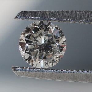 GIA Certified 0.48ct Round Brilliant Cut Loose Diamond – H Color, I1 Clarity, High Quality (ED-7)