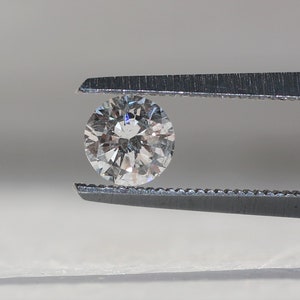 GIA Certified Round Brilliant Cut Loose Diamond | 0.45 CTW, E-Color, I1 Clarity (ED-1)