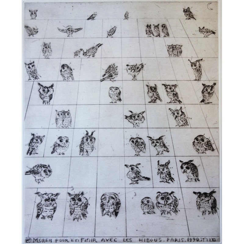 Moreh Mordecaï, Pour en finir avec les Hibou, 1990