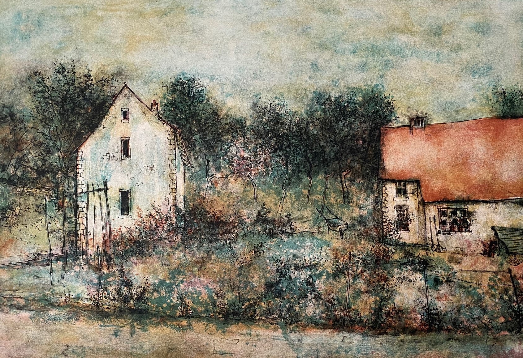 Bernard Gantner, Spring Garden - Etsy