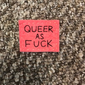 Queer as F*ck pin