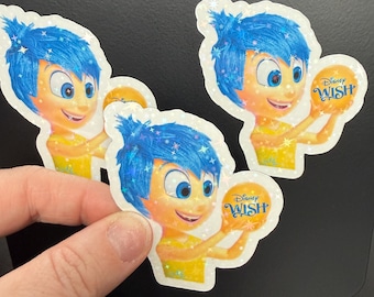 Cruise Ship Inside Out Joy Core Memory Magnet Set Of 10