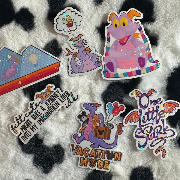 Figment inspired sticker pack