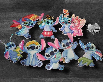 Pakiet naklejek Stitch
