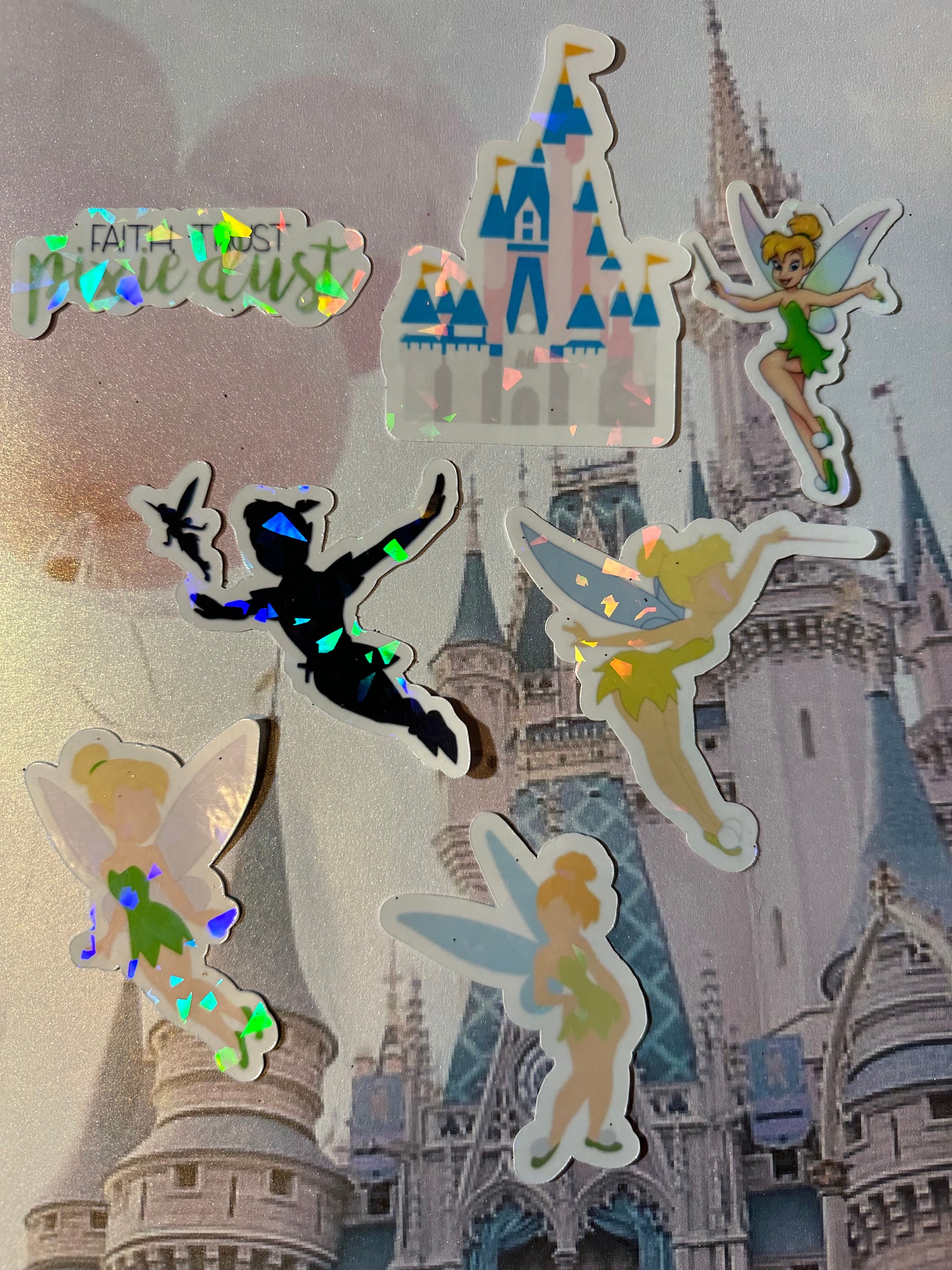 Tinker Bell inspired sticker set