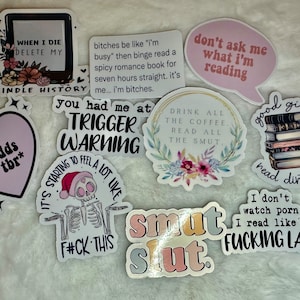 Reading sticker set