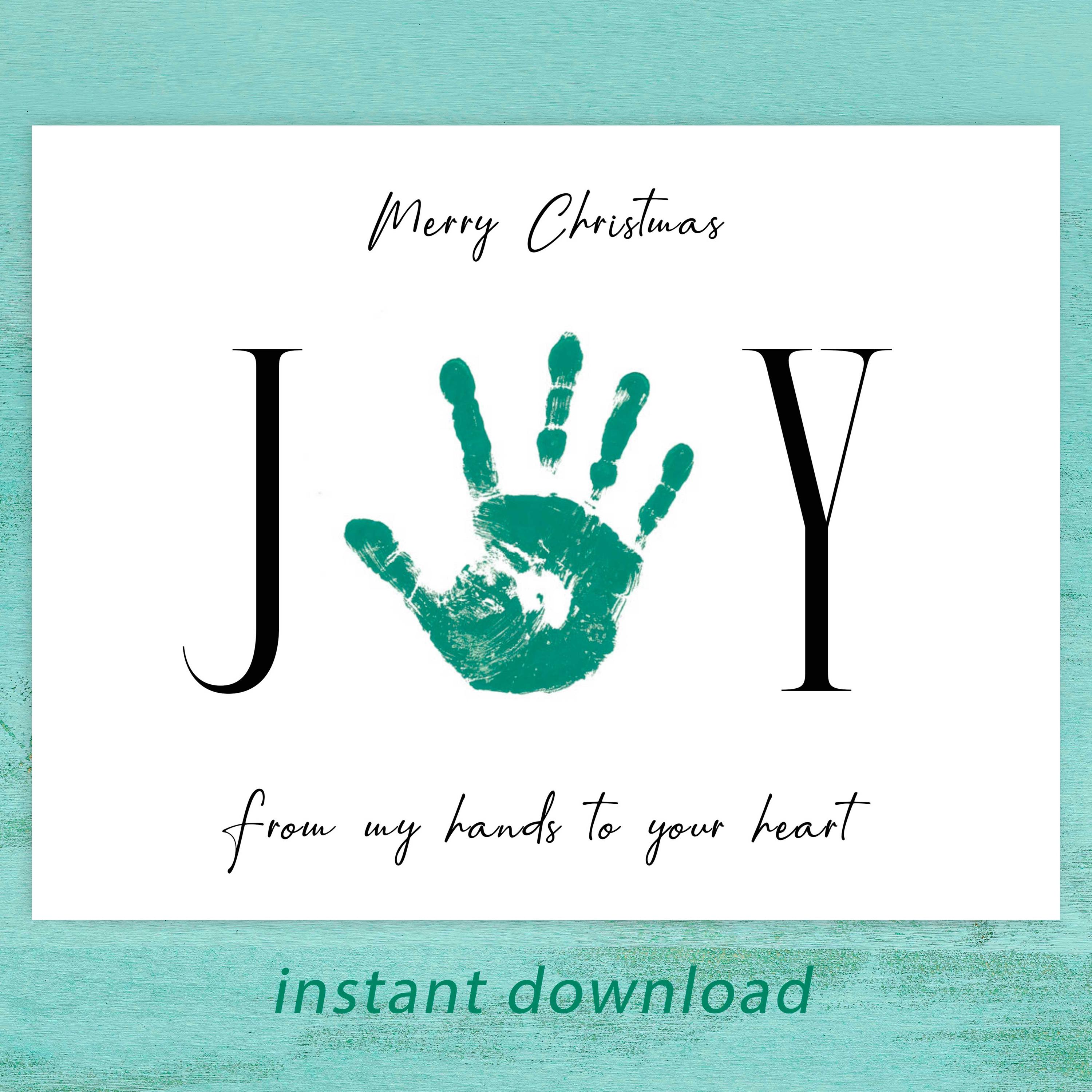 その他 G O Joy Christmas Handprint, Nativity Art, Sunday School Christmas