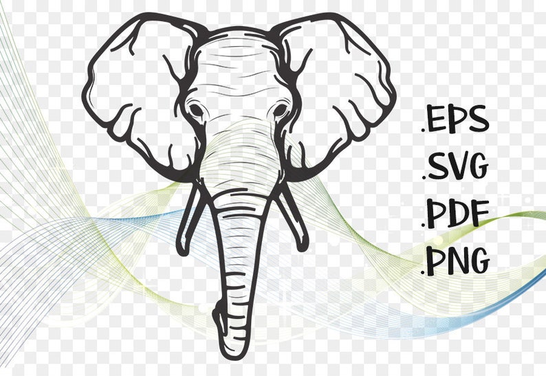 Download Visual Arts Craft Supplies Tools Elephant Png Elephant Vinyl Cut File Elephant T Shirt Elephant Black And White Elephant Head Svg Elephant Decal Elephant Eps Cricut