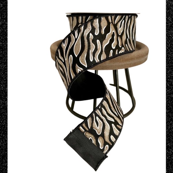 Animal Print Ribbon Etsy