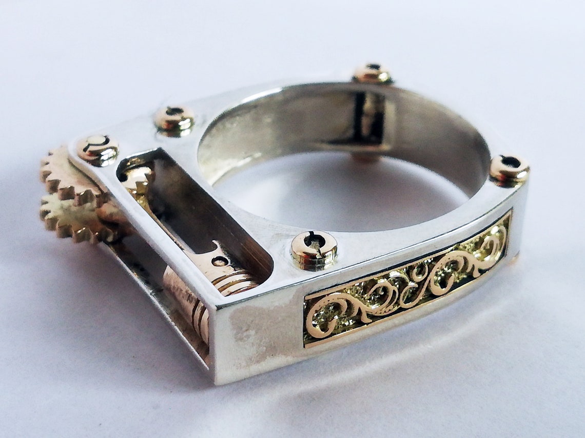 Piston ring Mechanics ring Etsy