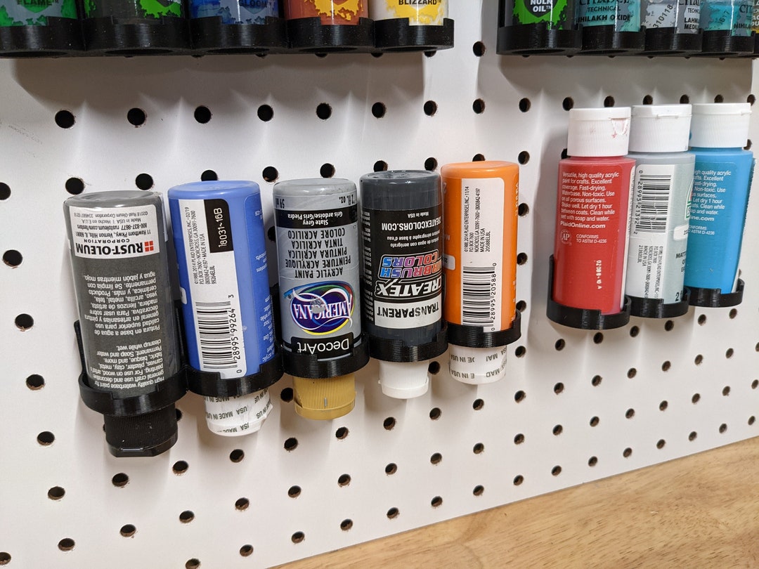 Monument Paints Pro-acryl for 1 Pegboard 12 Bottle Rack 