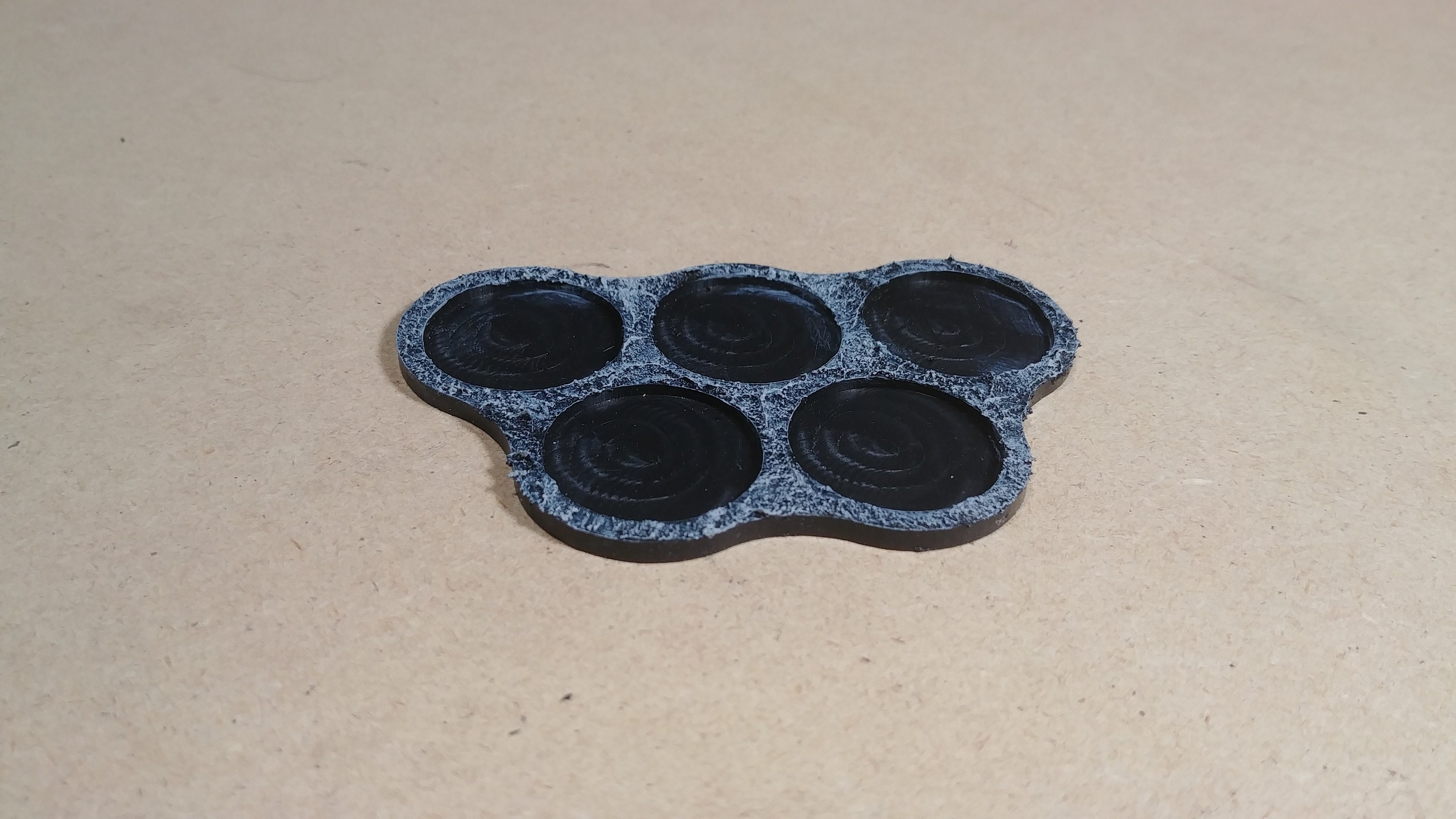 Wargaming Movement Trays - Low Profile Rough Earth Textured Trays ...