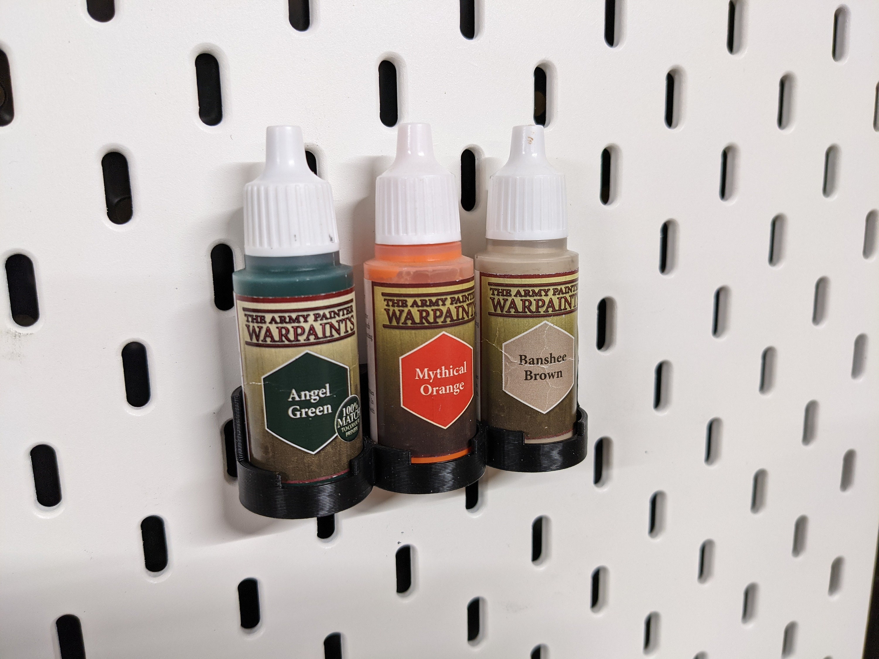 Hobby Storage Ikea Skadis Paint Rack Holders for Dropper Etsy India