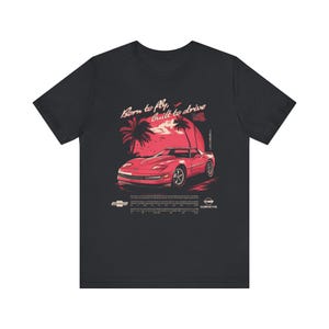 Vintage 90&#39;s Chevrolet Corvette T-Shirt for Adults and Kids