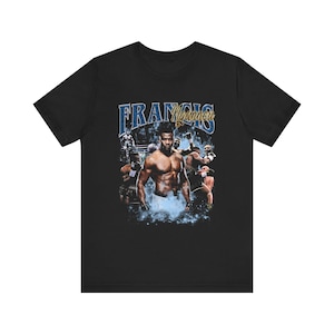 Custom Francis Ngannou Graphic Tee, UFC Fight verse Tyson Fury